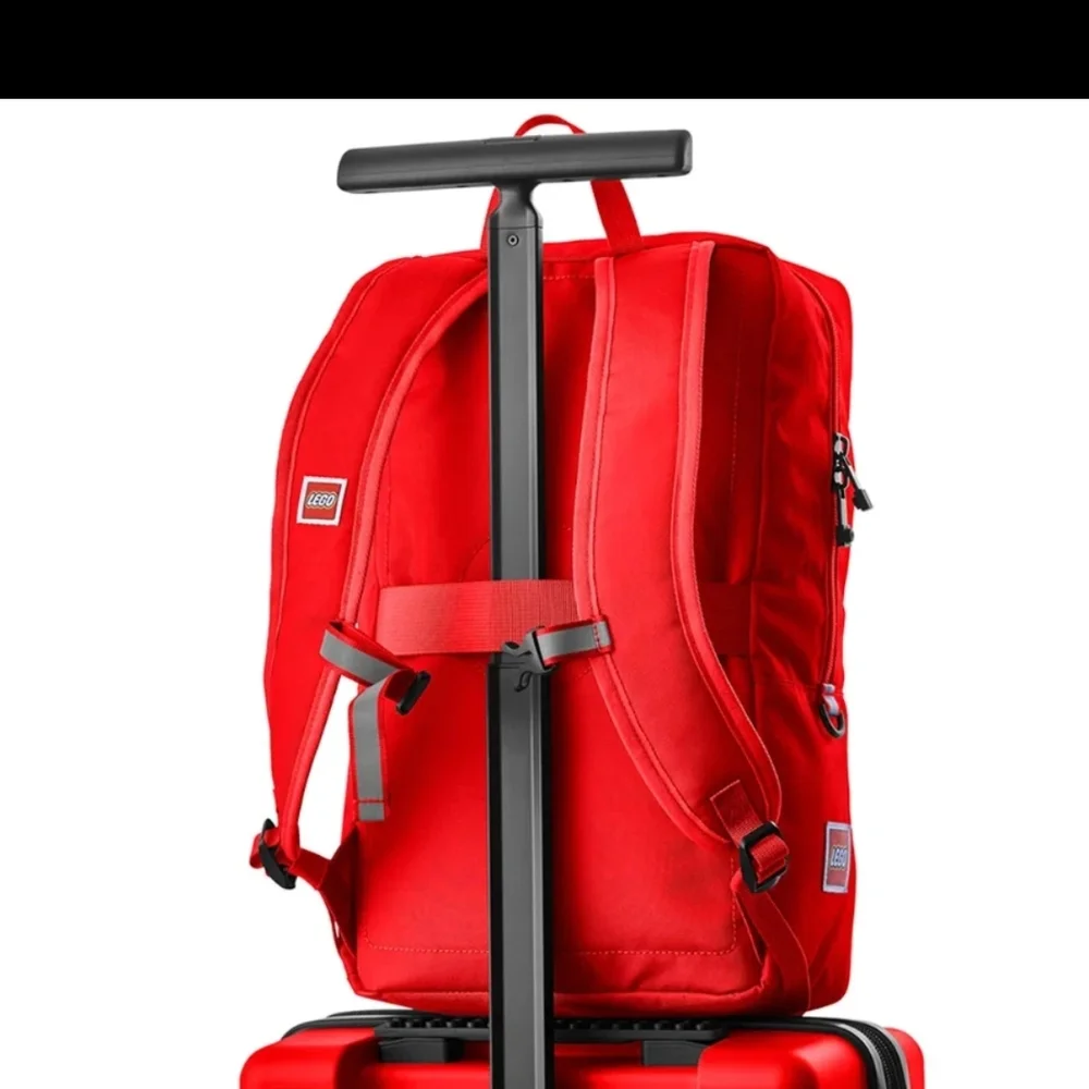 LEGO Red Suitcase and Backpack Luggage Set